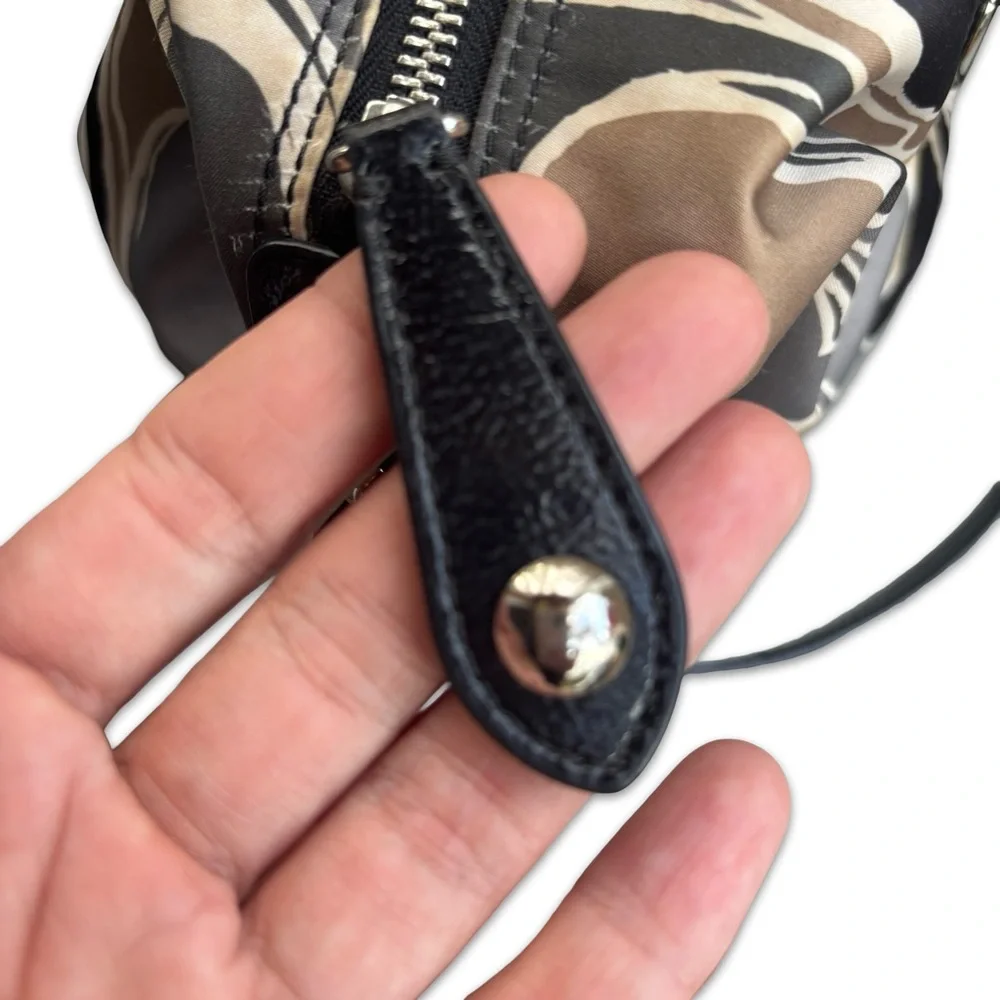 2011 Coach Ashley Satin Scarf Print Satchel